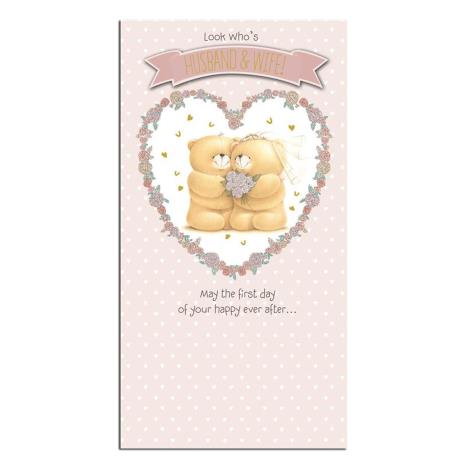 Husband & Wife Forever Friends Wedding Card